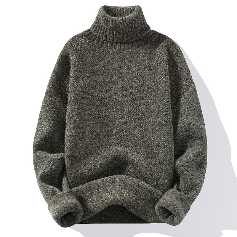Men's Slim-fit Extra Thick Turtleneck