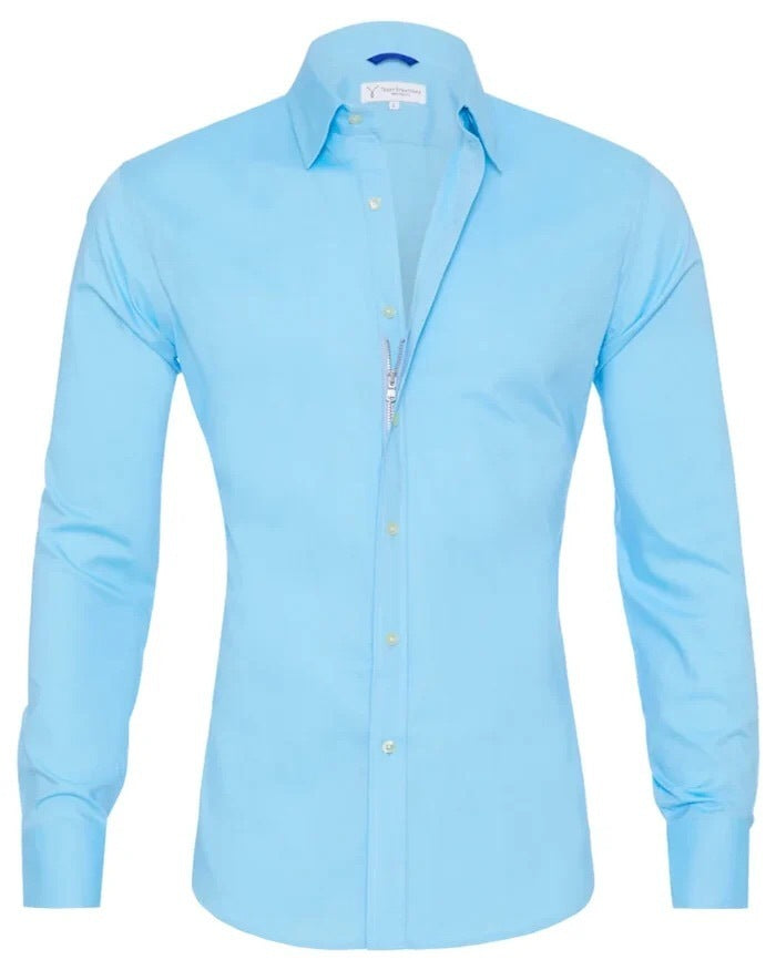 Zippered Sport Shirt