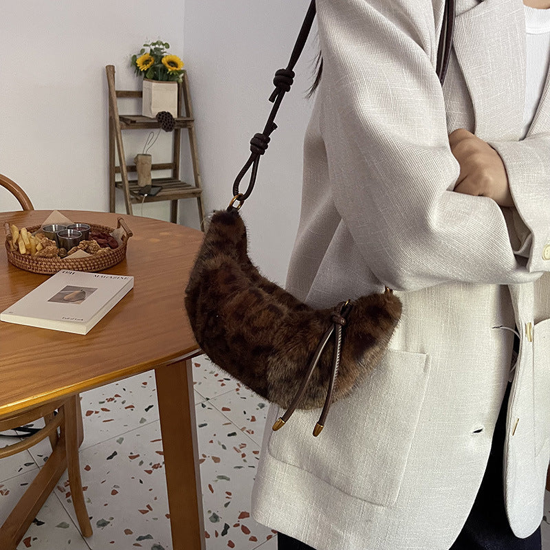 Plush Shoulder Bag