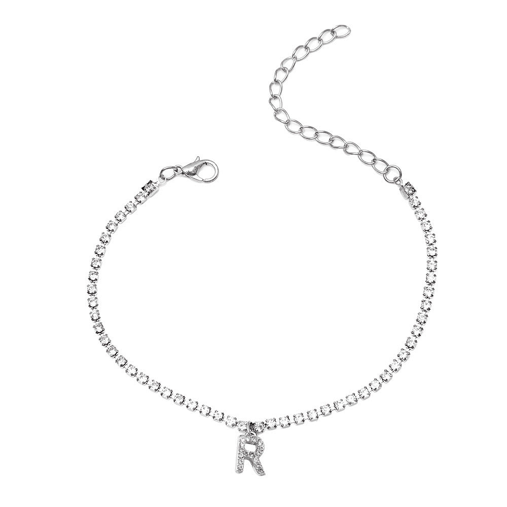 Alphabet Anklet