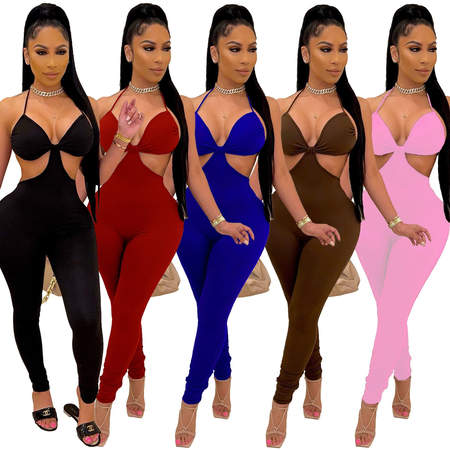 Suspenders Jumpsuit