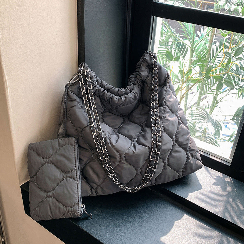 Trendy Puffer Handbag