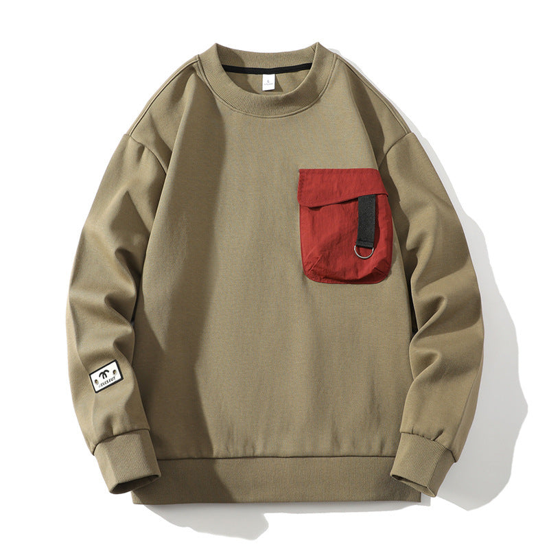 Long Sleeve Pocket Pullover