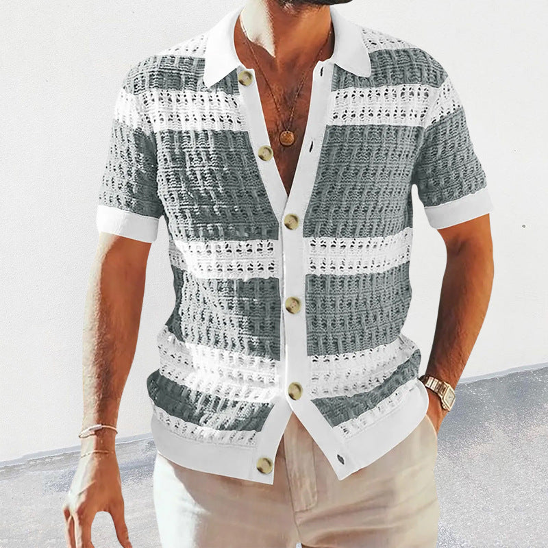 Men's Luxury Knitted Shirt