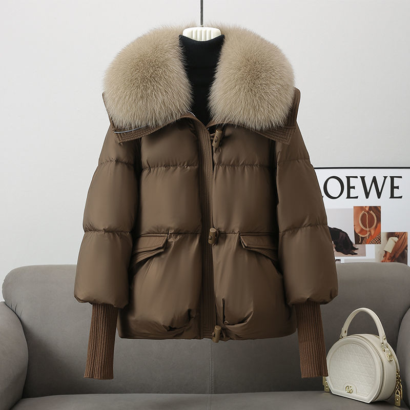 Padded Cotton/Fur Jacket