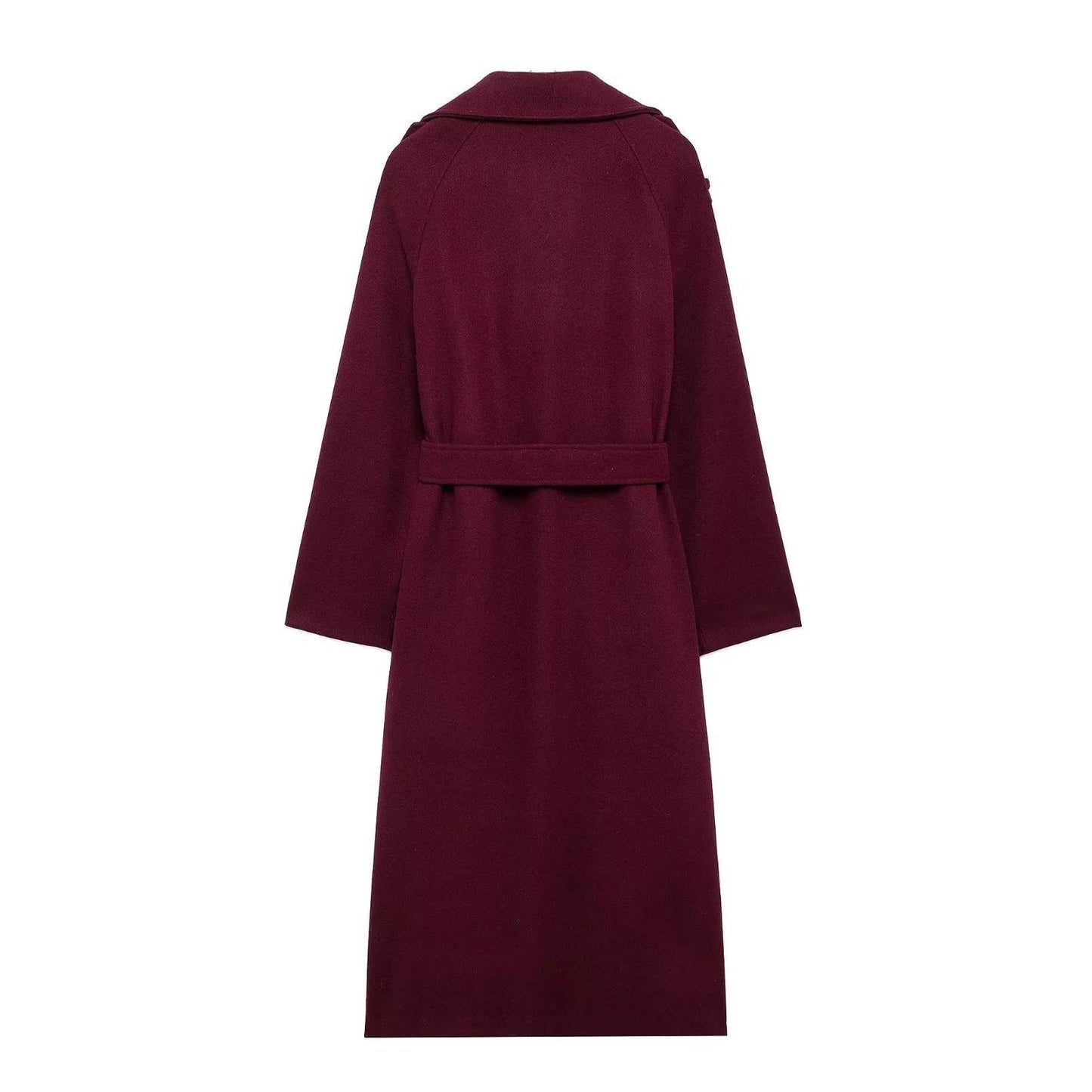 Women's Double-breasted Trench Coat w/Belt