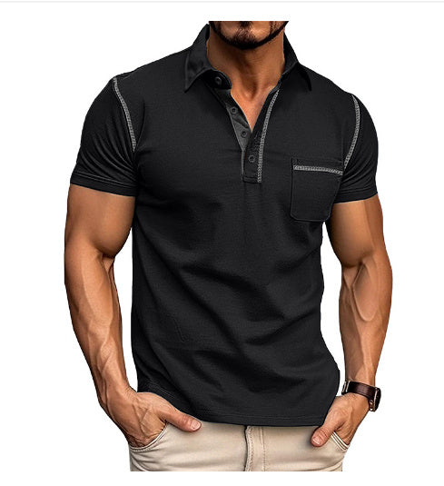 Men's Short-sleeved Polo Shirt