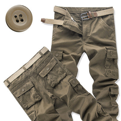Multi-pocket Cargo Trousers