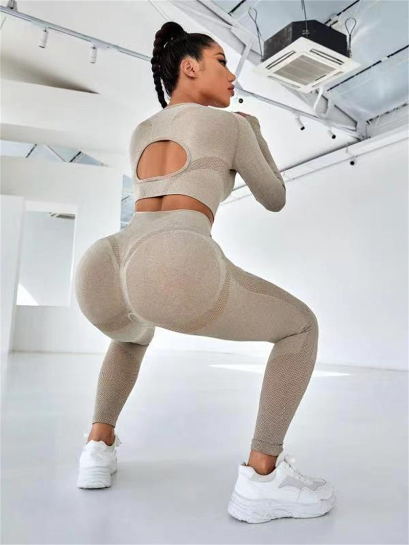 2pcs Butt Lifting Sports Suit