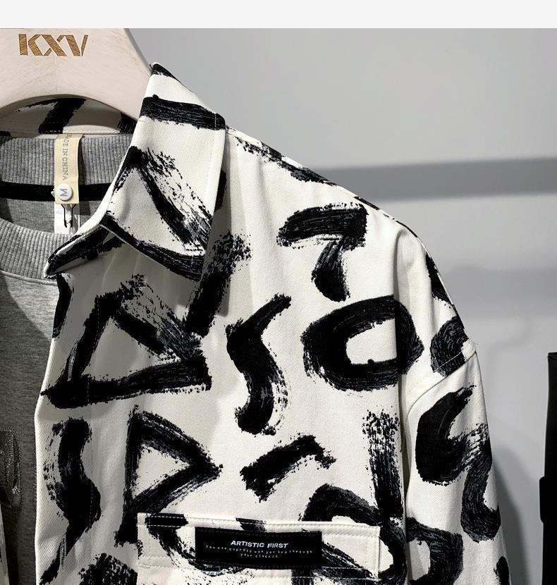 Men's Long-sleeved Sport Shirts