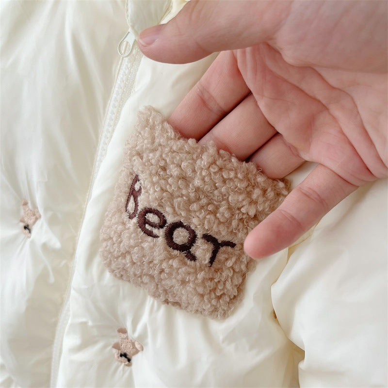 Baby Velvet Padded Coat