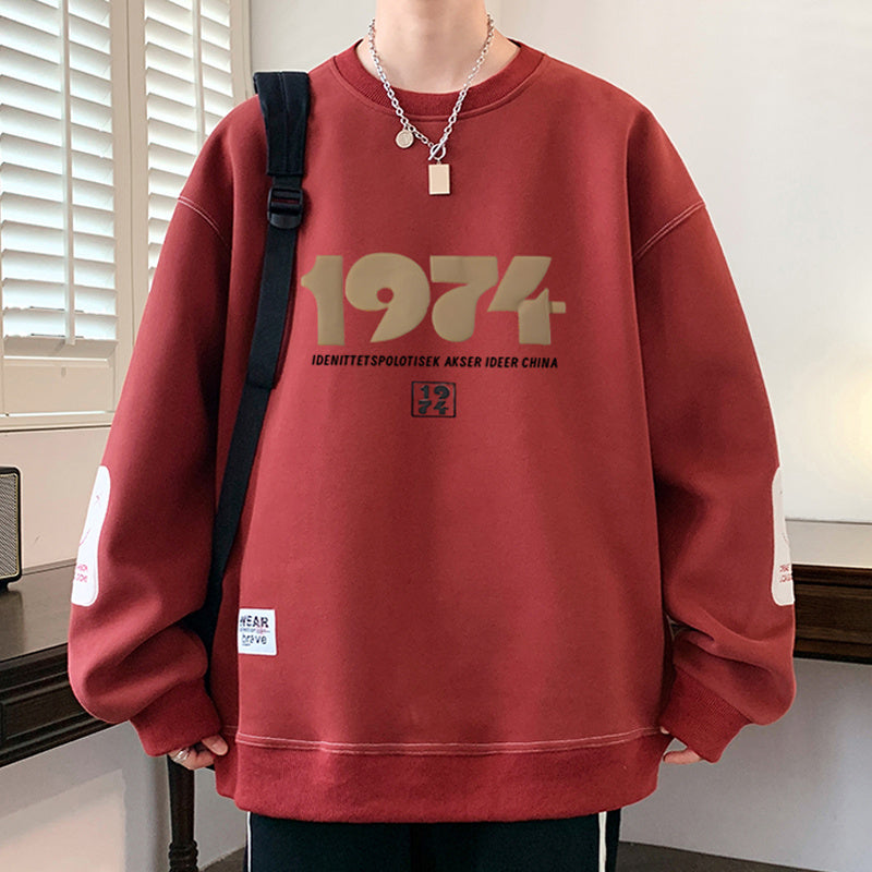 Fleece-lined Men's Sweater