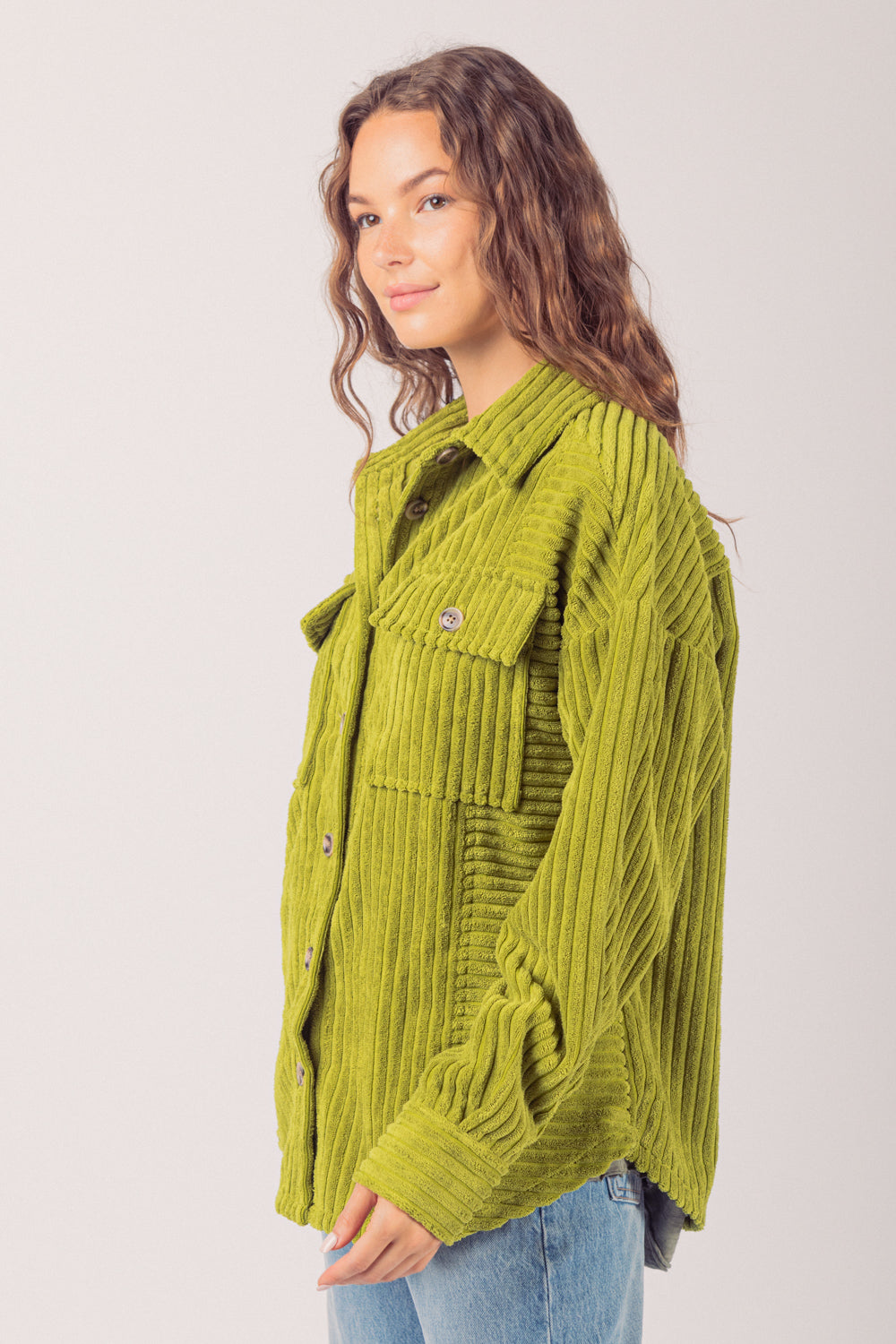 Women's Oversize Shirt Jacket