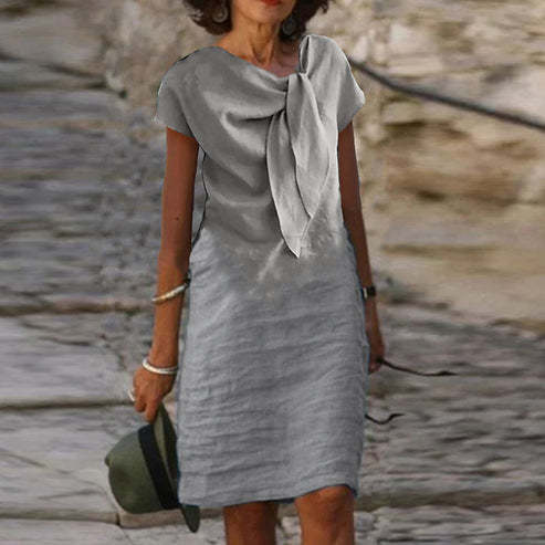 Women's Cotton Linen Dress