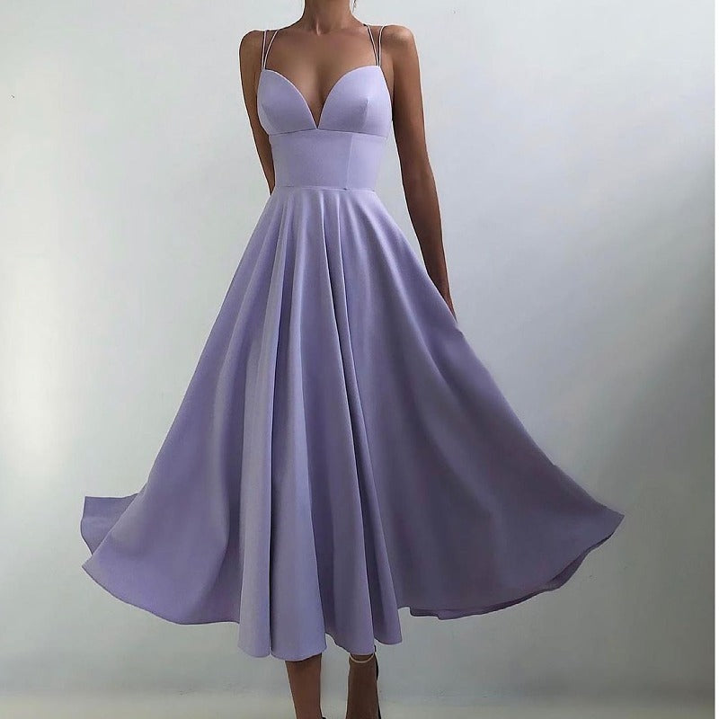 Ladies Slimming Evening Dress