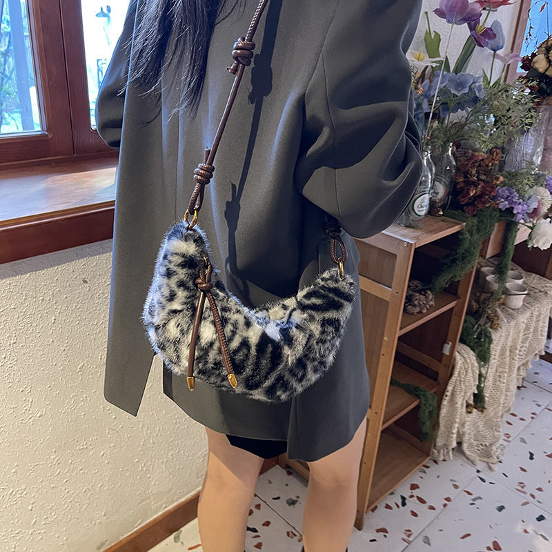 Plush Shoulder Bag