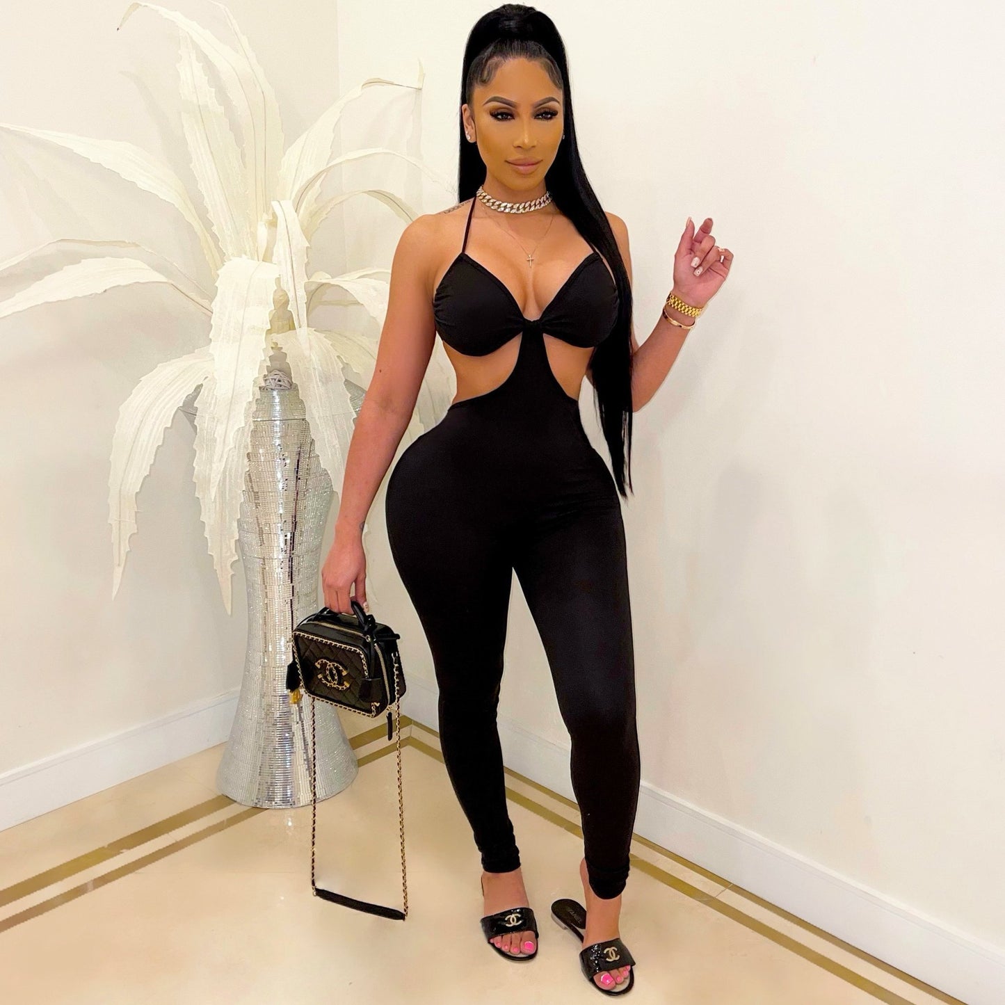 Suspenders Jumpsuit