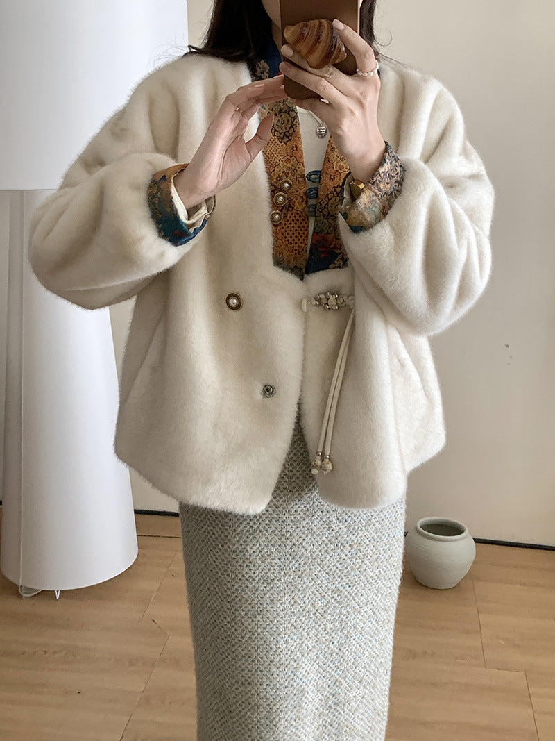 Ladies Xuelan Mink Jacket