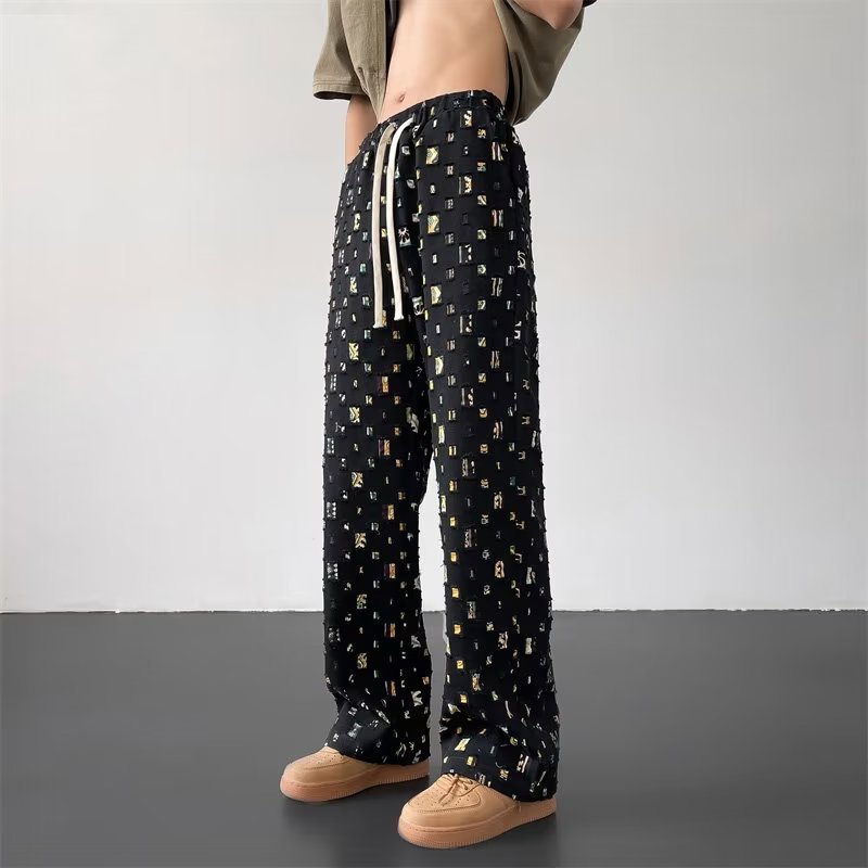 Men's Designer Straight Leg Pants