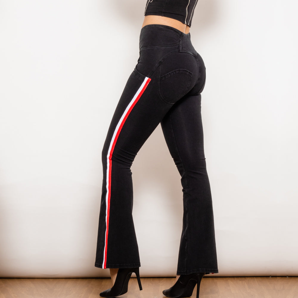 Shascullfites Melody Flared Butt Lifting Jeggings