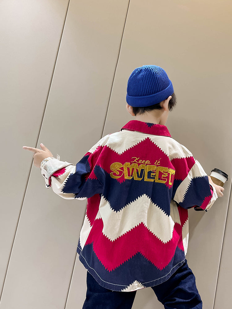 Boys Cotton Shirt Coat