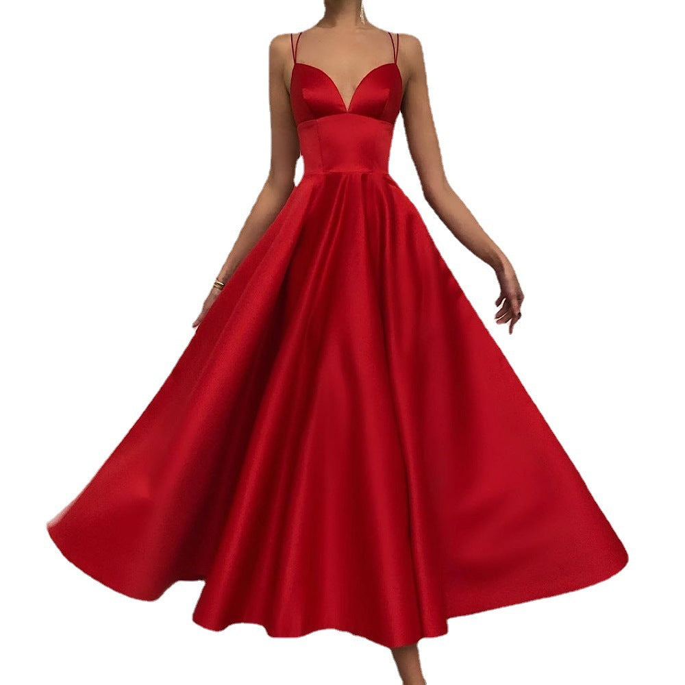 Ladies Slimming Evening Dress