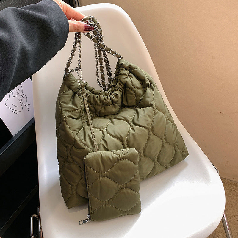 Trendy Puffer Handbag