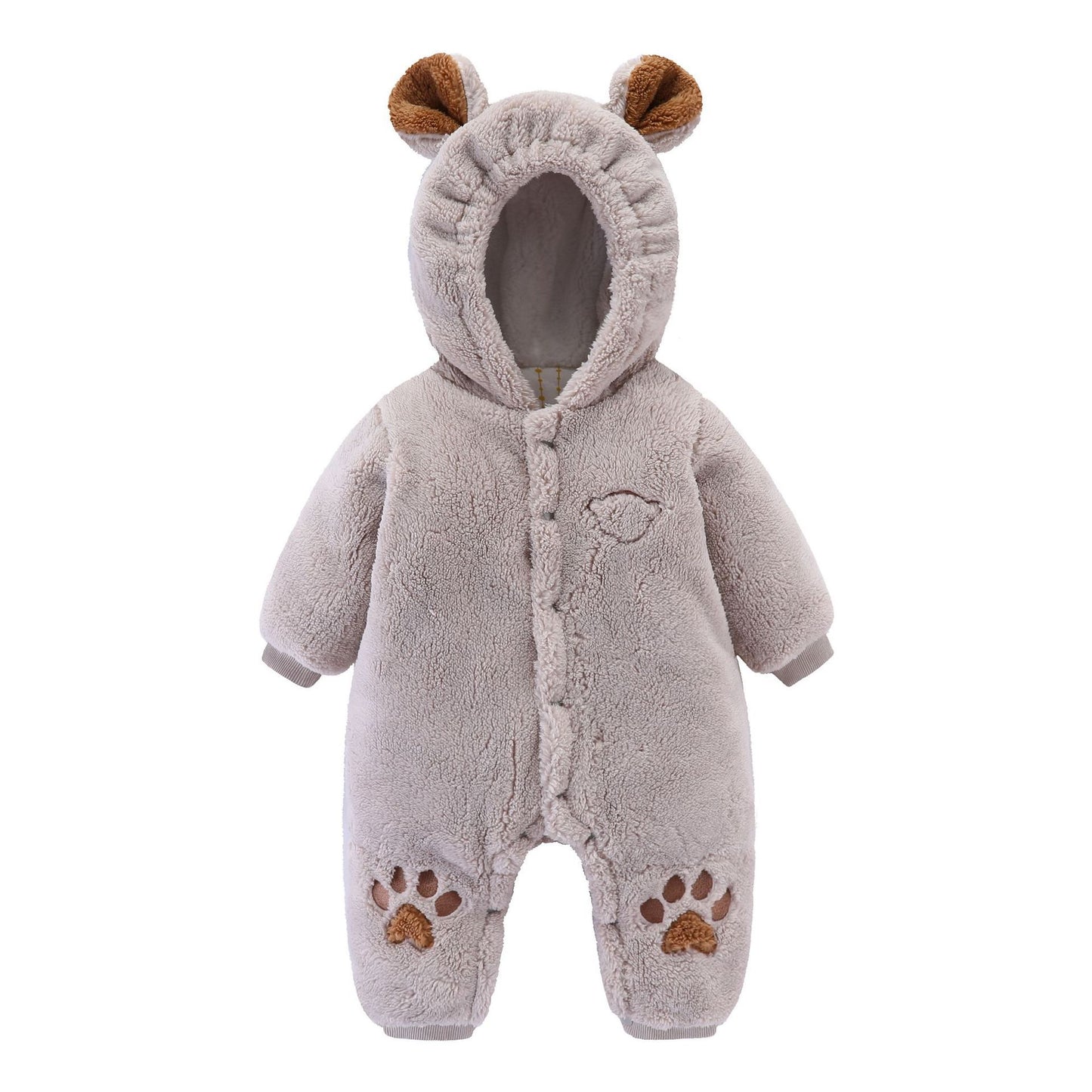 Baby's Rice Velvet Quilted Onesies