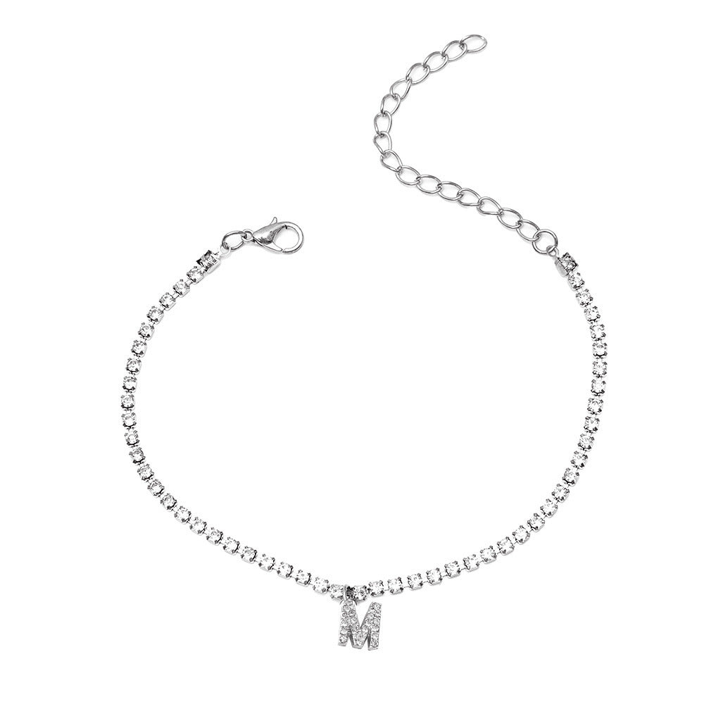 Alphabet Anklet