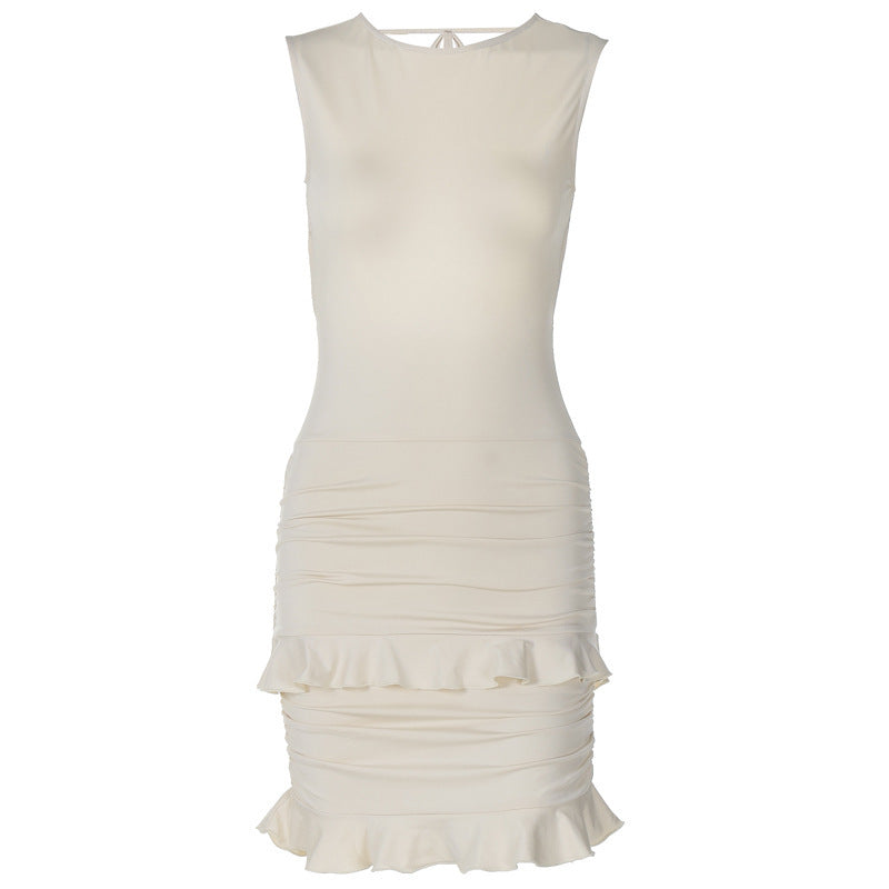 Women's Sexy Backless Mini Dress