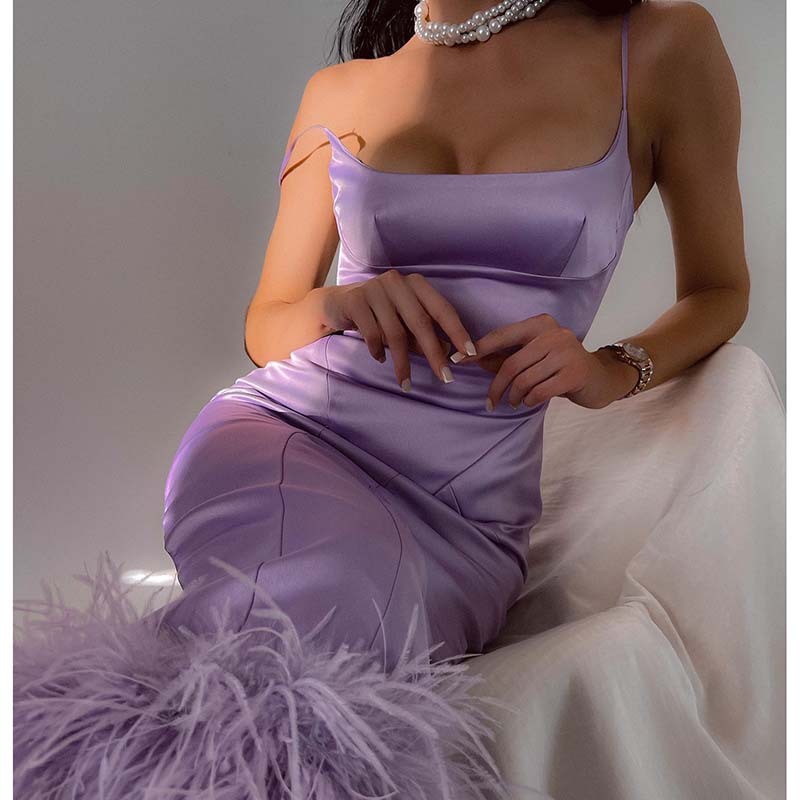 Royalty Plush Evening Dress