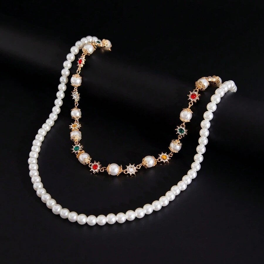 Double Layer Metal Waist Chain