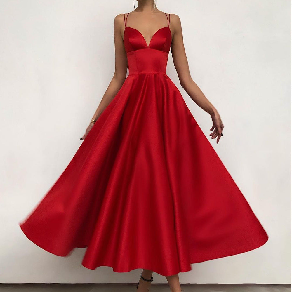 Ladies Slimming Evening Dress