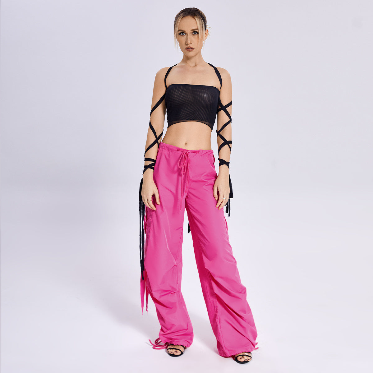 Elastic Cross Straps Tank Top