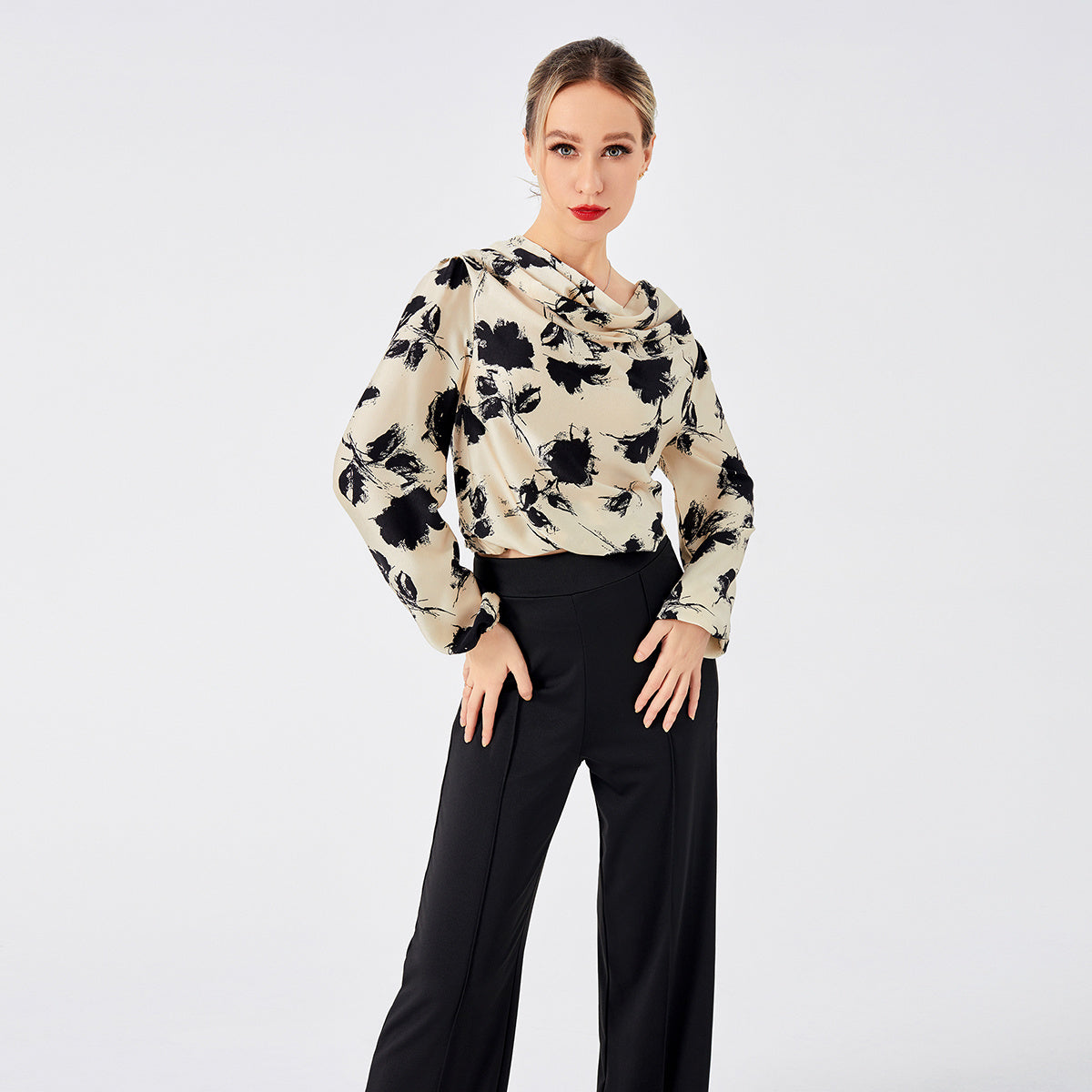 Ladies Cold Neck Blouse