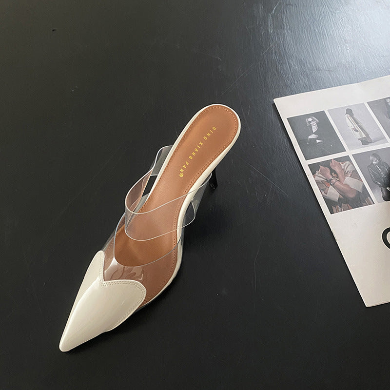 Transparent Stiletto High Heels