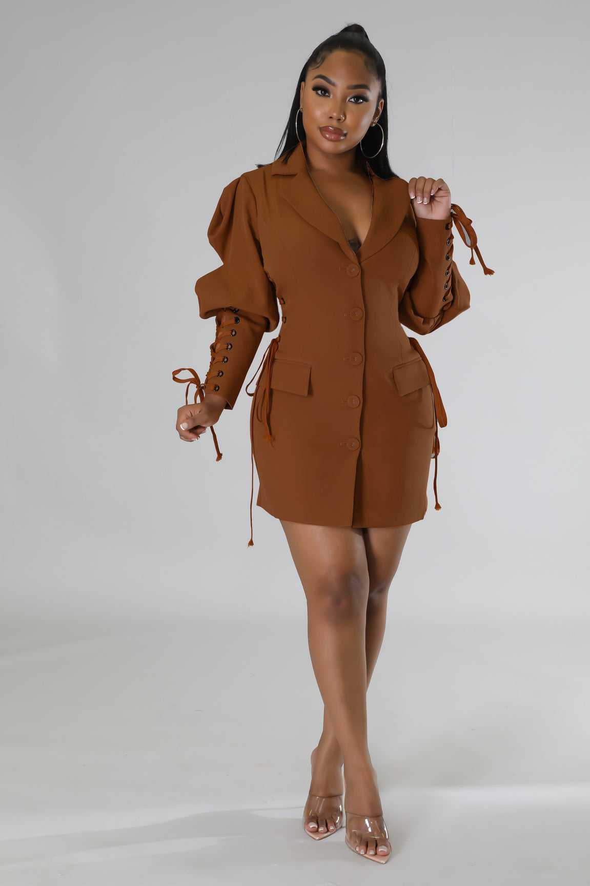 Women's Trendy Lace-up Dress