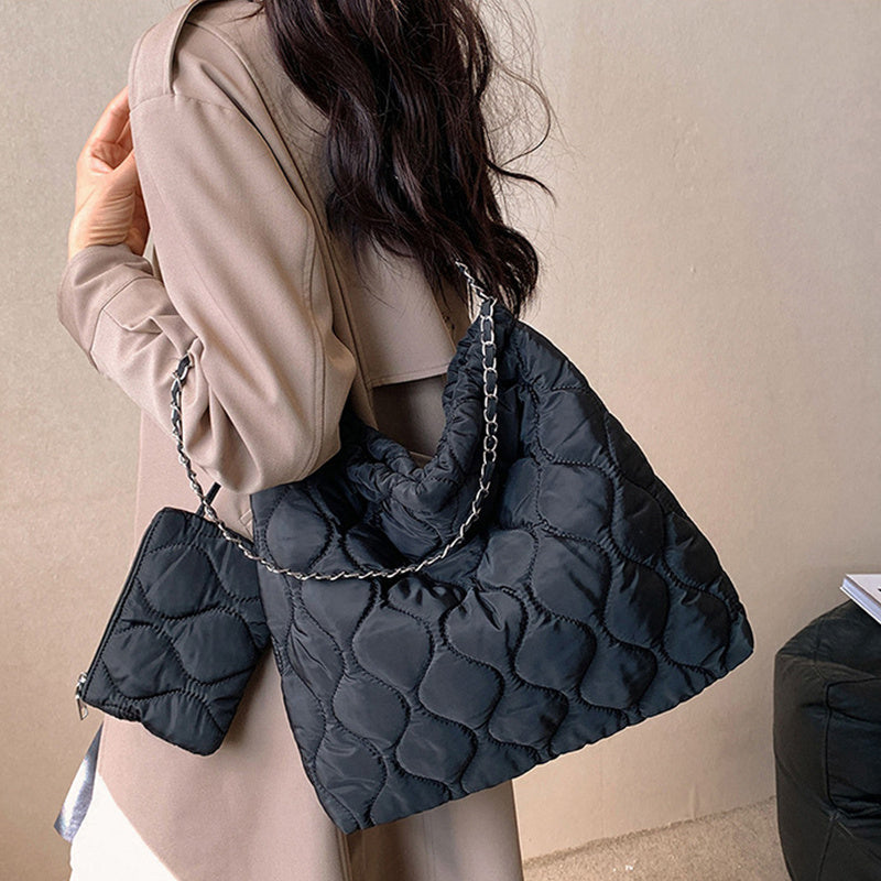 Trendy Puffer Handbag