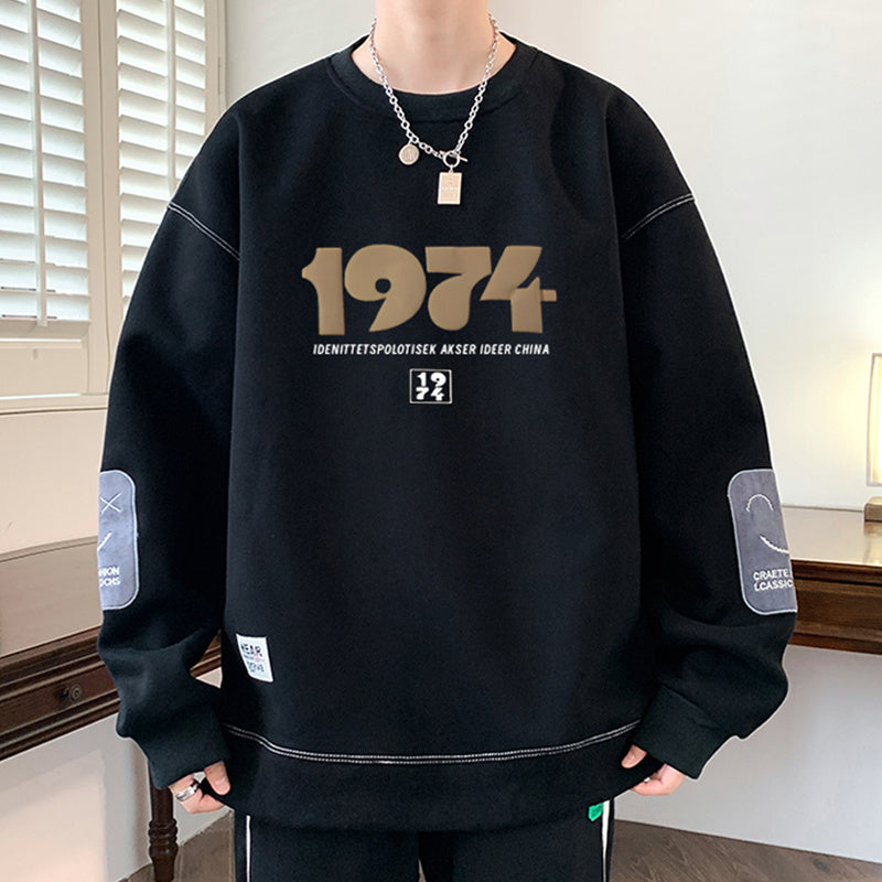 Fleece-lined Men's Sweater