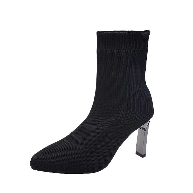 Women's Pointed Sock Boots
