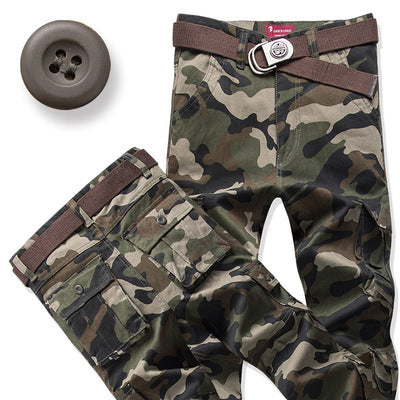 Multi-pocket Cargo Trousers