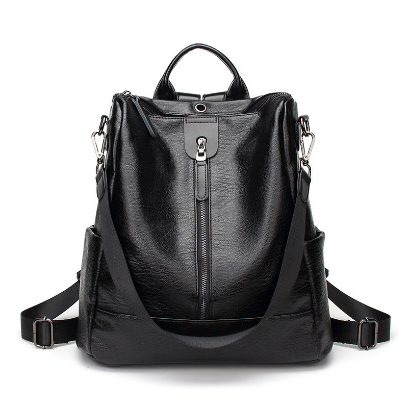 Leather Travel Backpack
