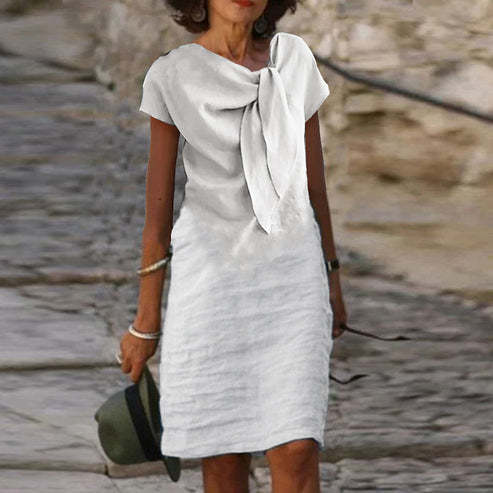 Women's Cotton Linen Dress