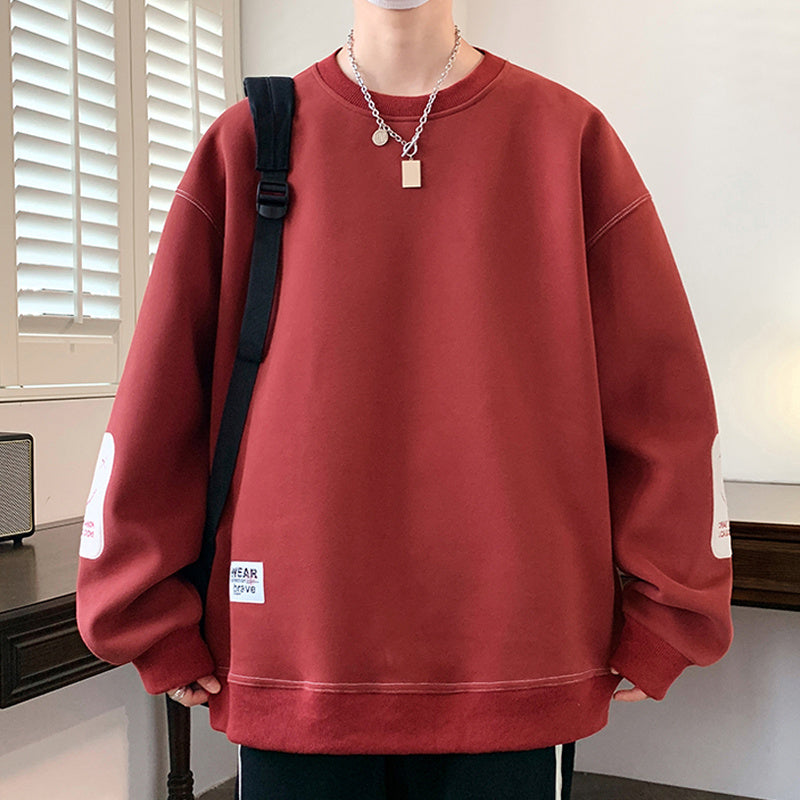 Fleece-lined Men's Sweater