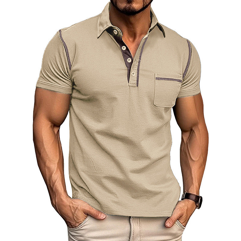 Men's Short-sleeved Polo Shirt