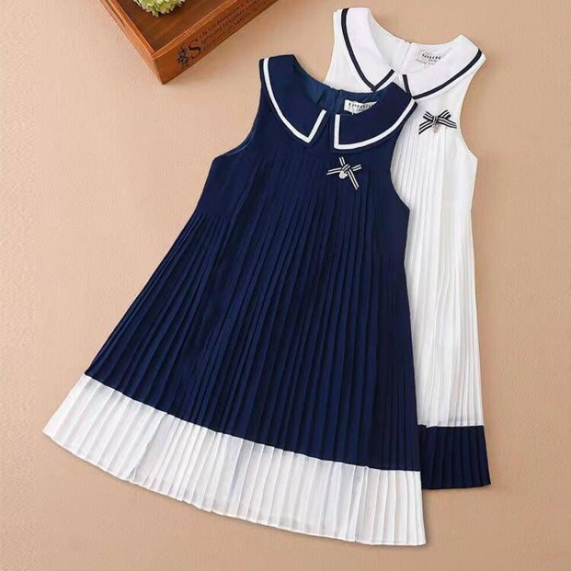 Little Girl's Pleated Dress