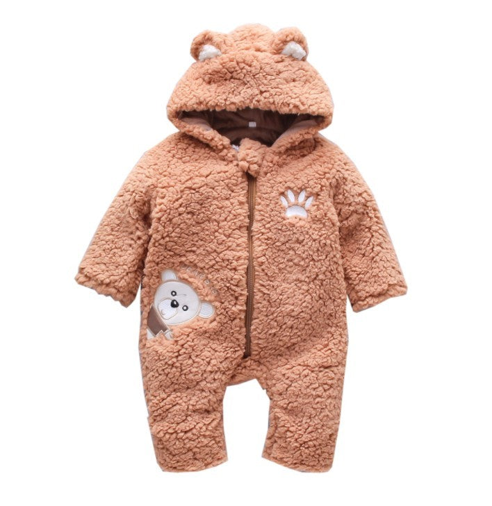 Unisex Dear Baby Cotton Romper