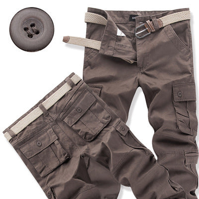 Multi-pocket Cargo Trousers