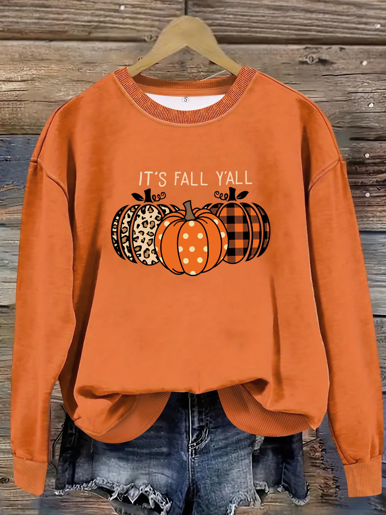Halloween Pumpkin Sweater