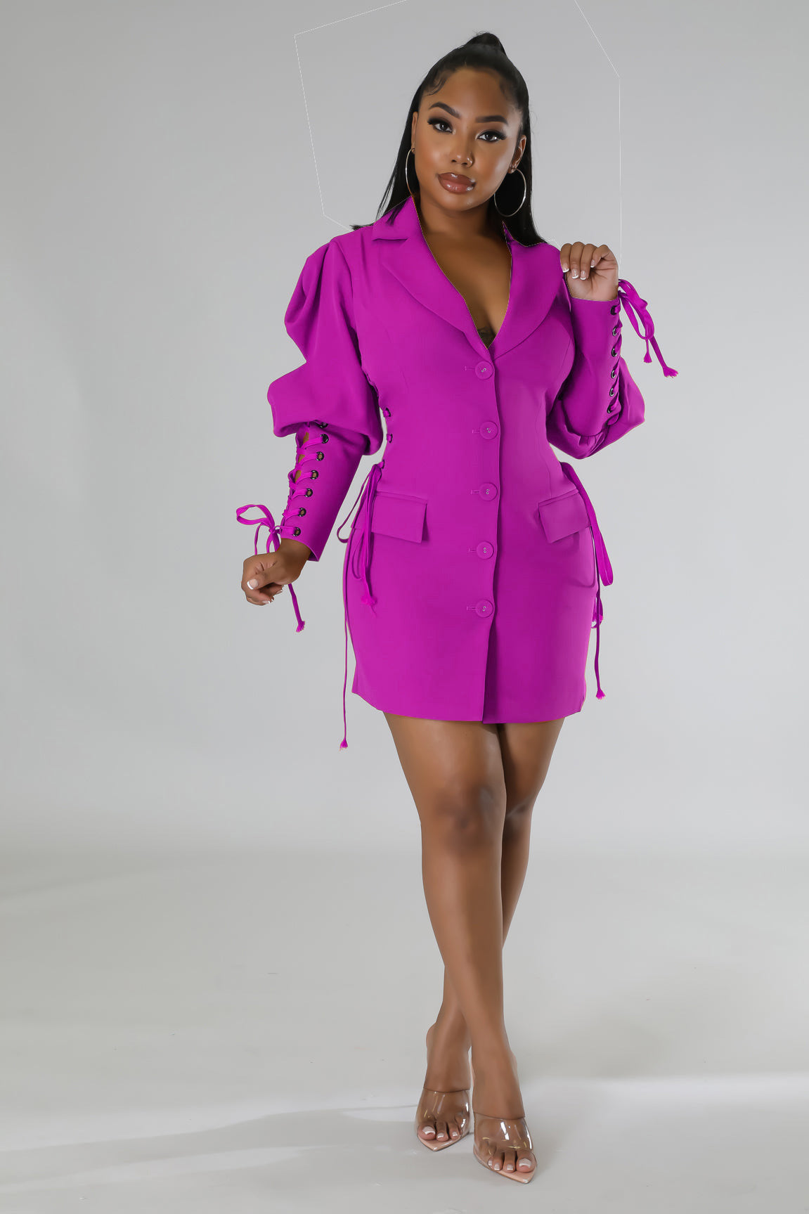 Women's Trendy Lace-up Dress